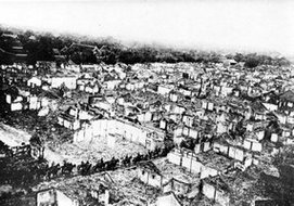 1900年义和团焚烧洋人住宅