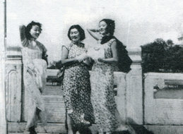 北京妇女的春装