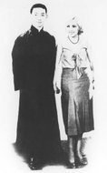 1930年梅兰芳与美国影星碧西劳馥